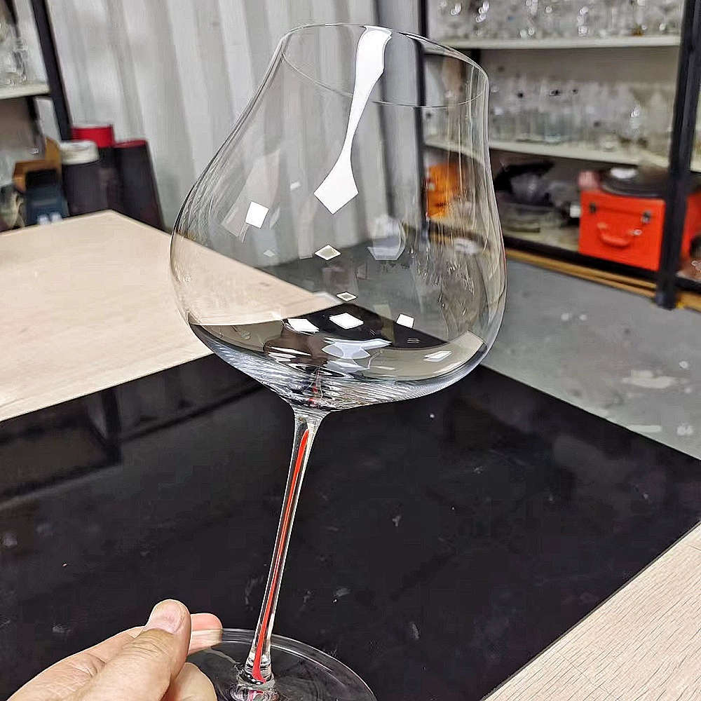 Lead-free ultra thin wineglass