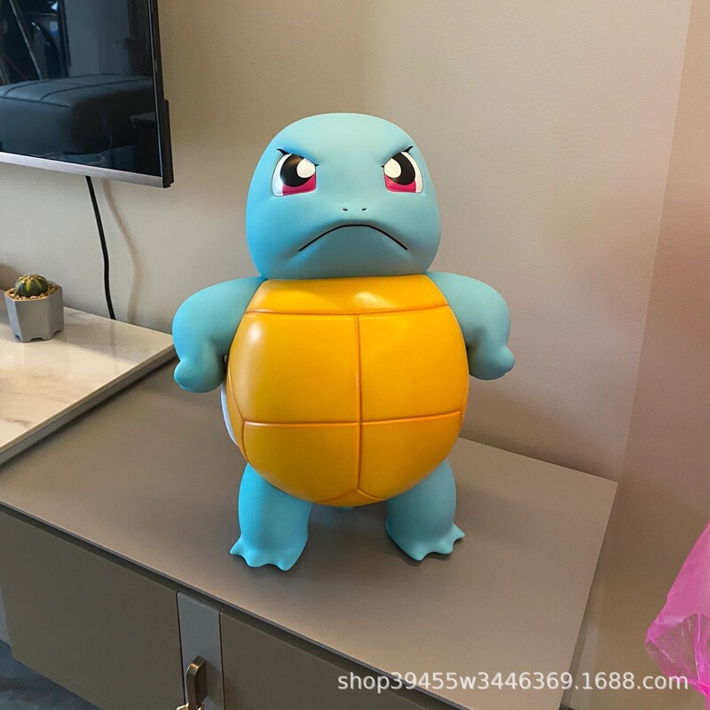 Pokémon Large Size Tsunekichi Squirtle Charmander Model Figurine Wholesale Trendy Figurine