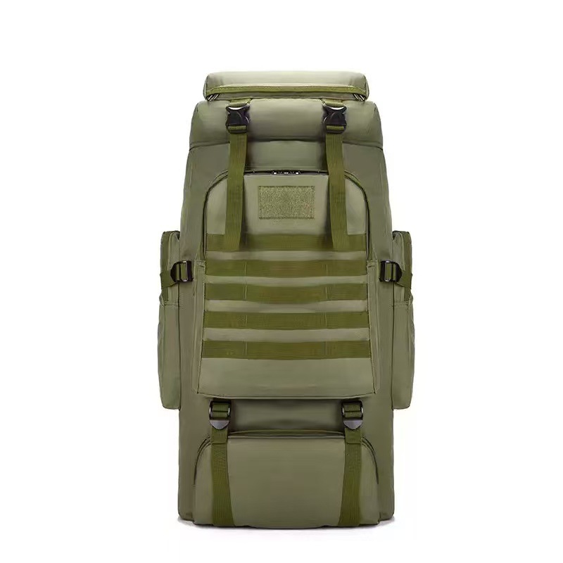 Mochila impermeable multifuncional transfronteriza, subcontratación de senderismo, bolsa de camping y montañismo, mochila de viaje de gran capacidad, bolsa de camuflaje