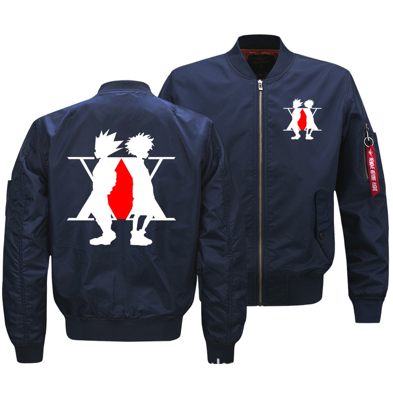 Foreign trade jacket men's winter jacket men's hunter x hunter4 full-time hunter sweater