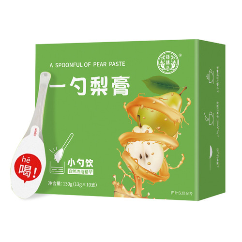 Han Qiao Tang One Spoon Pear Paste for Elderly, Children, Monk Fruit, Loquat, Autumn Pear Paste, Same Style as Quick-Made Products, Wholesale and Dropshipping