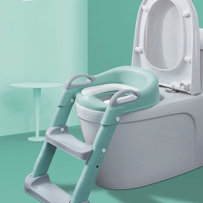 Fábrica directa de inodoro infantil escalera ajustable plegable inodoro infantil escalera auxiliar anillo de inodoro para hombres y mujeres, como
