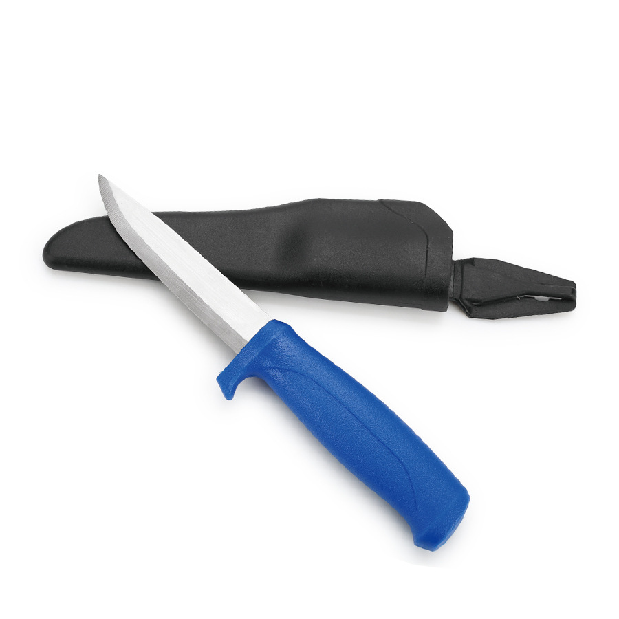 救援刀户外生存刀垂钓工具杀鱼刀水手出海割线器手柄舒适握感