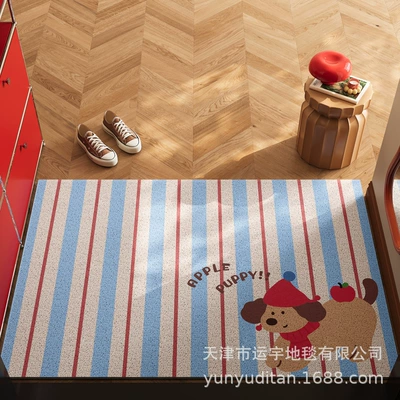 Cute Pet Entrance Door Floor: Avtomobil döşəmə paspasları - wearing-a-hat-xiao-wangfang-4060cm