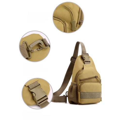 New tactical chest bag multi-functional mobile phone bag unisex casual sports travel crossbody bag cycling hiking bag