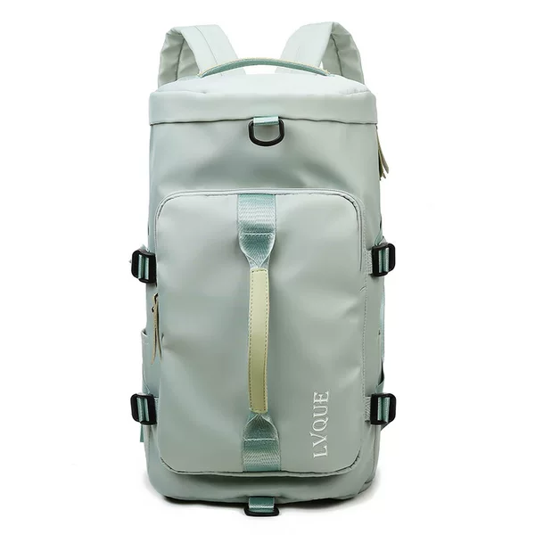 Large-Capacity Travel Bag with Independent Shoe Compartment, Dry and Wet Separation Luggage Bag, Waterproof Double-Shoulder Gym Bag, Waterproof Double-Shoulder Backpack