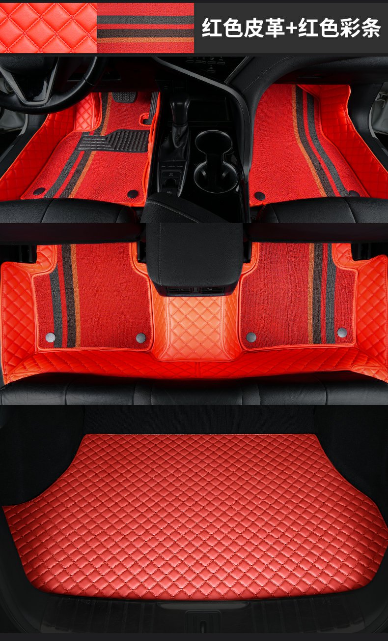 24 models of JAC Ruifeng RF8 car accessories, full-coverage 7-seater driver and passenger side Snowy carpet floor mats