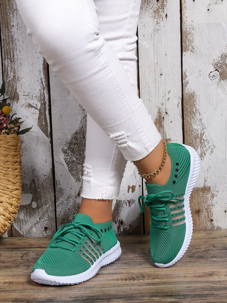 Scarpe da tennis da donna Scarpe da corsa Sneakers Suola in gomma sintetica Supporto per l'arco plantare Calzature comode per l'assorbimento degli urti_voghion.com