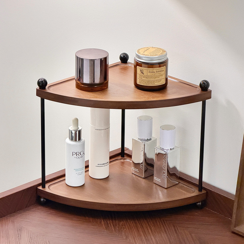 Corner Storage Rack, Corner Cabinet, Desktop Bookshelf, Multi-Layer Triangular Corner Wall Storage Shelf for Miscellaneous Items Corner Storage Rack, Corner Cabinet, Desktop Bookshelf, Multi-Layer Triangular Corner Wall Storage Shelf for Miscellaneous Items