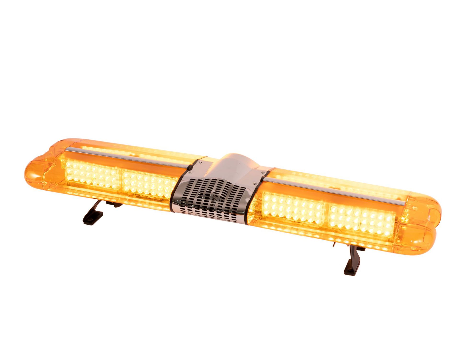Car LED Roof Warning Light Bar Red Blue Yellow Flashing Light 1.2m Long Row Strobe Light Signal Light 2000B