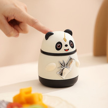P 71635 Cartoon rabbit toothpick holder ��ͨ���Ӱ�ѹʽ��ǩͲ