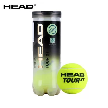 Теннисные мячи (HEAD Tour XT) 3‑мячевый тубус — тренировка и матч, экспортная упаковка