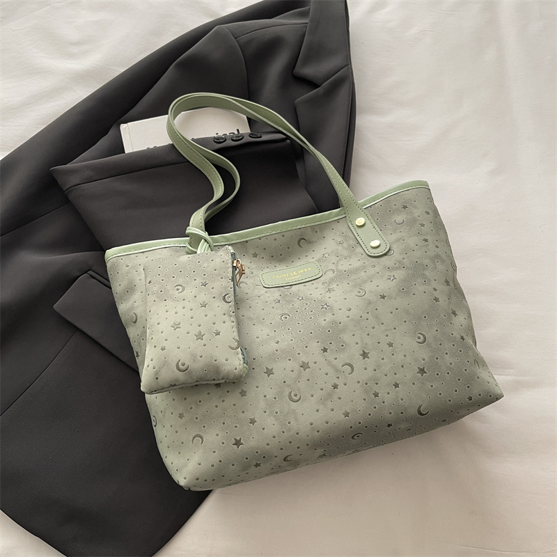 Bolso de moda de moda temperamento versátil bolso de hombro de gran capacidad 2026 nuevo bolso de brazo de viaje simple casual