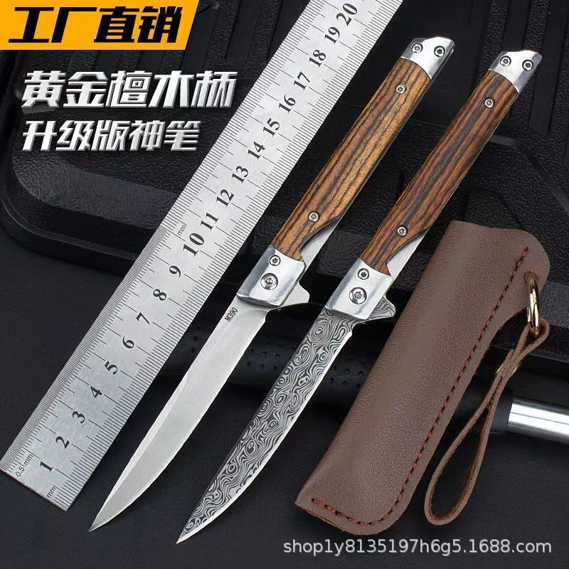 工厂批发户外折叠刀野营多用途小刀高硬度随身便携折刀野外求生刀