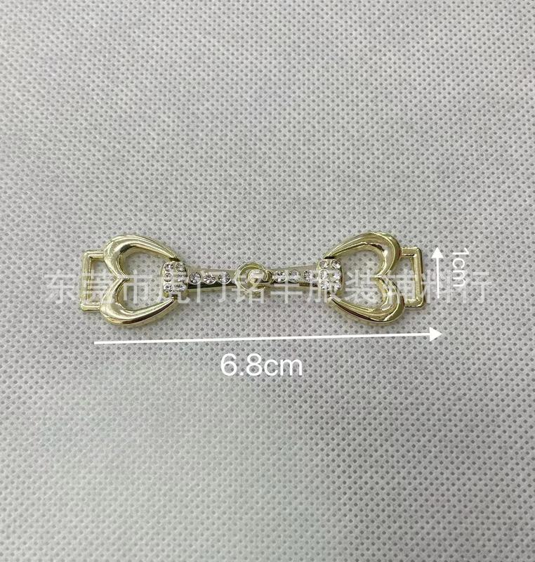 新しいファッションシンプルな金属ウエスト服バッグ靴diy服アクセサリー|undefined