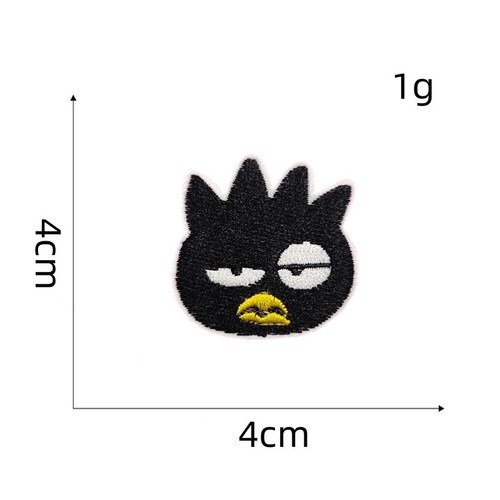 Embroidery diy cartoon animal cloth stickers computer embroidery versatile fashion anime character stickers children's clothing accessories stickers