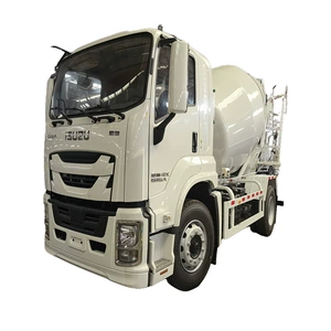 Export Cement Mixer Truck Isuzu Isuzu Cement Tank Truck Concrete Mixer Truck Engineering Truck Liquid Tank Truck