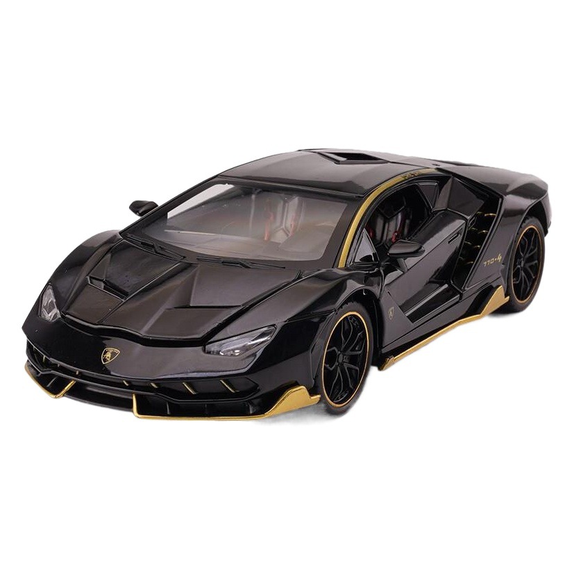 En caja 1:24 Lanbo 770 coche deportivo modelo de aleación de coche de juguete modelo de coche de simulación al por mayor