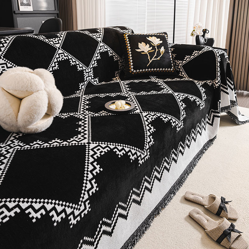 Universal Sofa Cover Anti-scratch Non-slip Fabric Furniture Protector_voghion.com