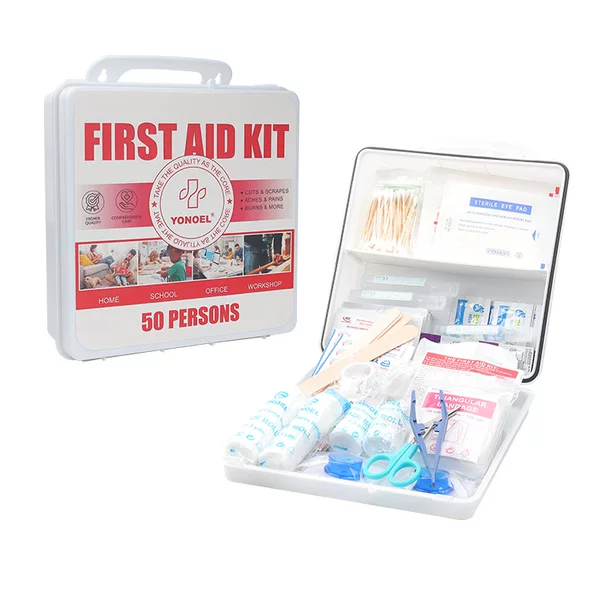 50person emergency medical kit outdoor factory school plastic first aid kit portable emergency accessories first aid kit