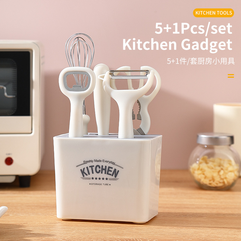 Kit de herramientas de cocina Kit de horneado multifuncional Set de seis piezas Combinación con herramientas de alimentos suplementarios de frutas