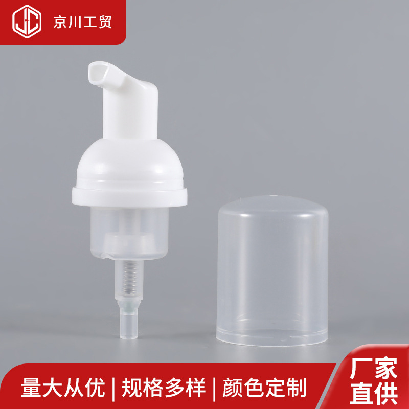源头供应白色FP12泵头 洗手液沐浴露多用型压泵 30-410泡沫泵