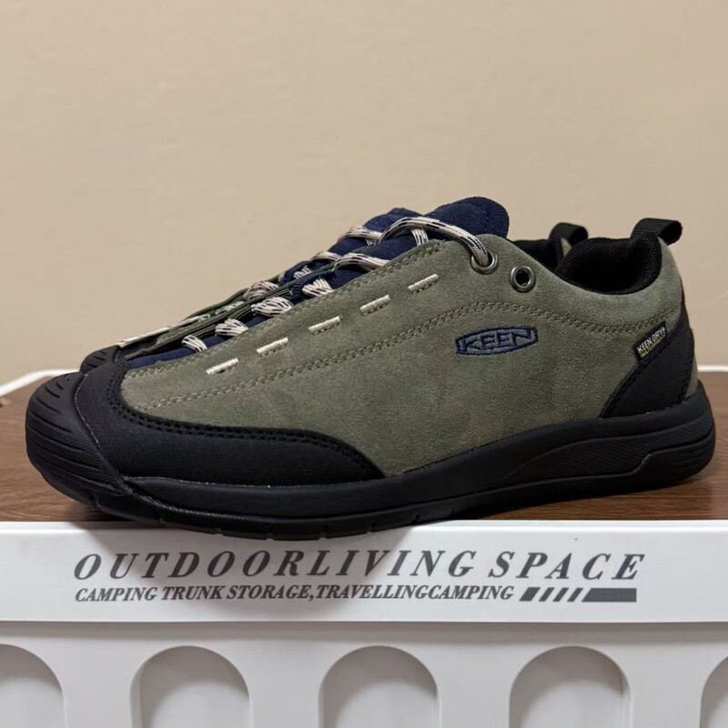 Keen Men's Jasper Ii Wp Second Generation Autumn and Winter Outdoor Sports Hiking Shoes Hiking Shoes Casual Shoes