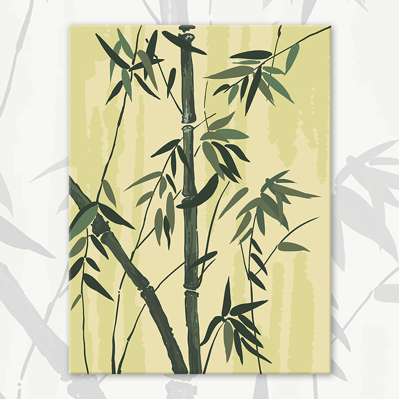 튼튼한 새 대나무