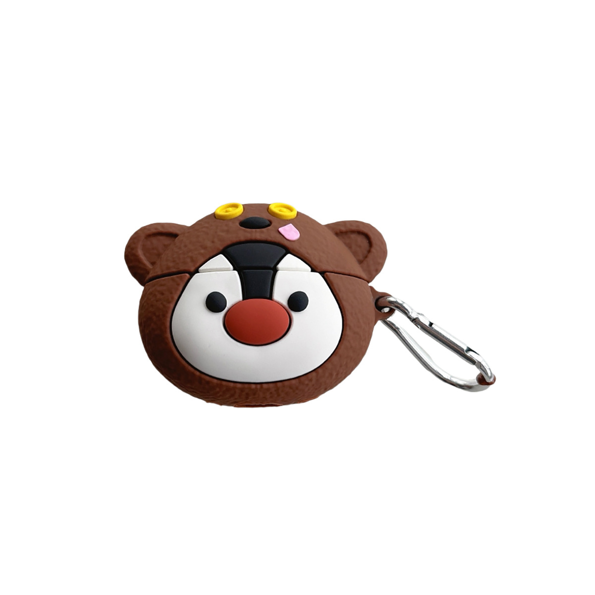Bearhead Penguin AirPodspro Apple 2 / 3 generación de auriculares Bluetooth, cubierta de silicona de dibujos animados, suave