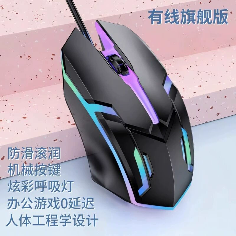 Mute mouse, gaming laptop, business version