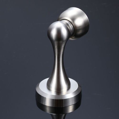 Door suction 304 stainless steel waterproof door suction bathroom toilet anti-collision door stop strong magnetic door collision thickened wall floor suction