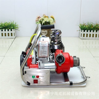 智能高压森林应急消防泵 森林消防多级接力水泵 背负式三级离心泵