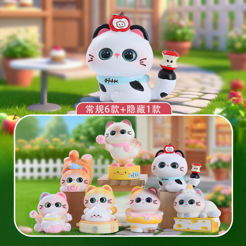 クリエイティブな樹脂工芸品、秘密の花言葉、小さなウサギのブラインドボックス、漫画風で可愛い、女の子の寝室の装飾ギフト、卸売