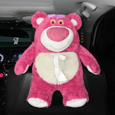 Car tissue box Ling na Car tissue box/set - a-strawberry-bear-tissue-drawing-small-size