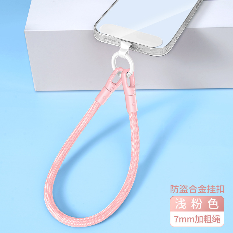携帯電話のストラップ手首のストラップは斜めに掛けてもいいです。|undefined