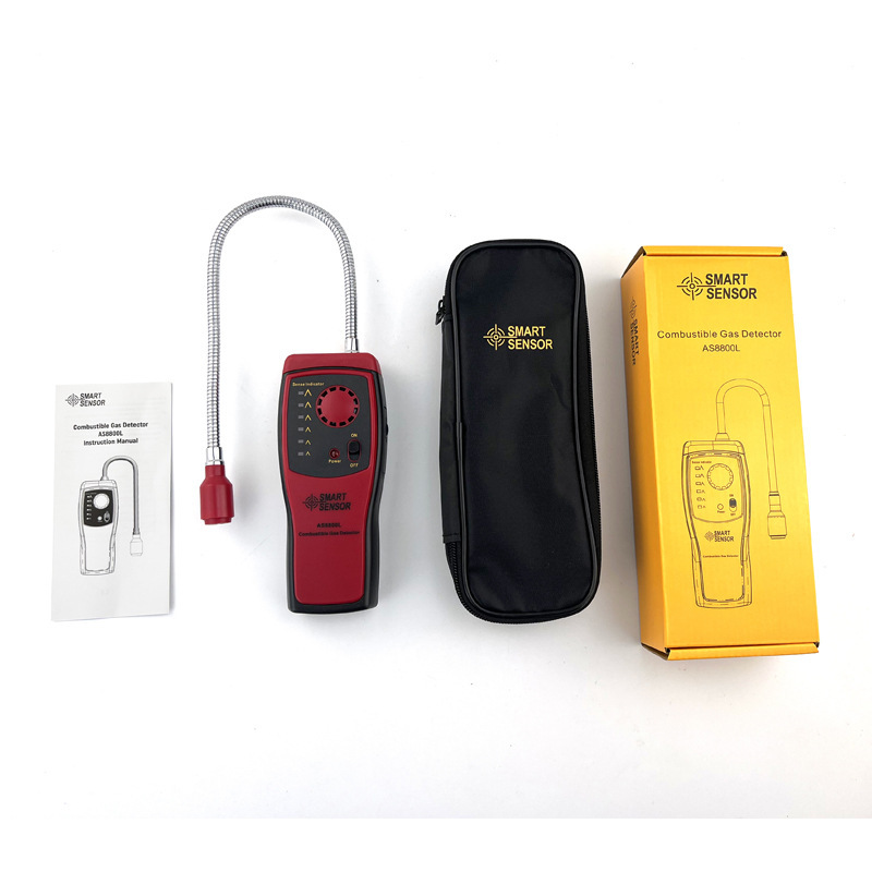 希瑪AS8800L 英語輸出包装 ポータブル ガス・天然ガス漏れ検知器 可燃性ガス検知器|undefined