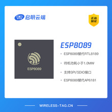 推荐乐鑫ESP8089芯片替代RTL8189和AP6212/支持SPI/SDIO接口/WIFI