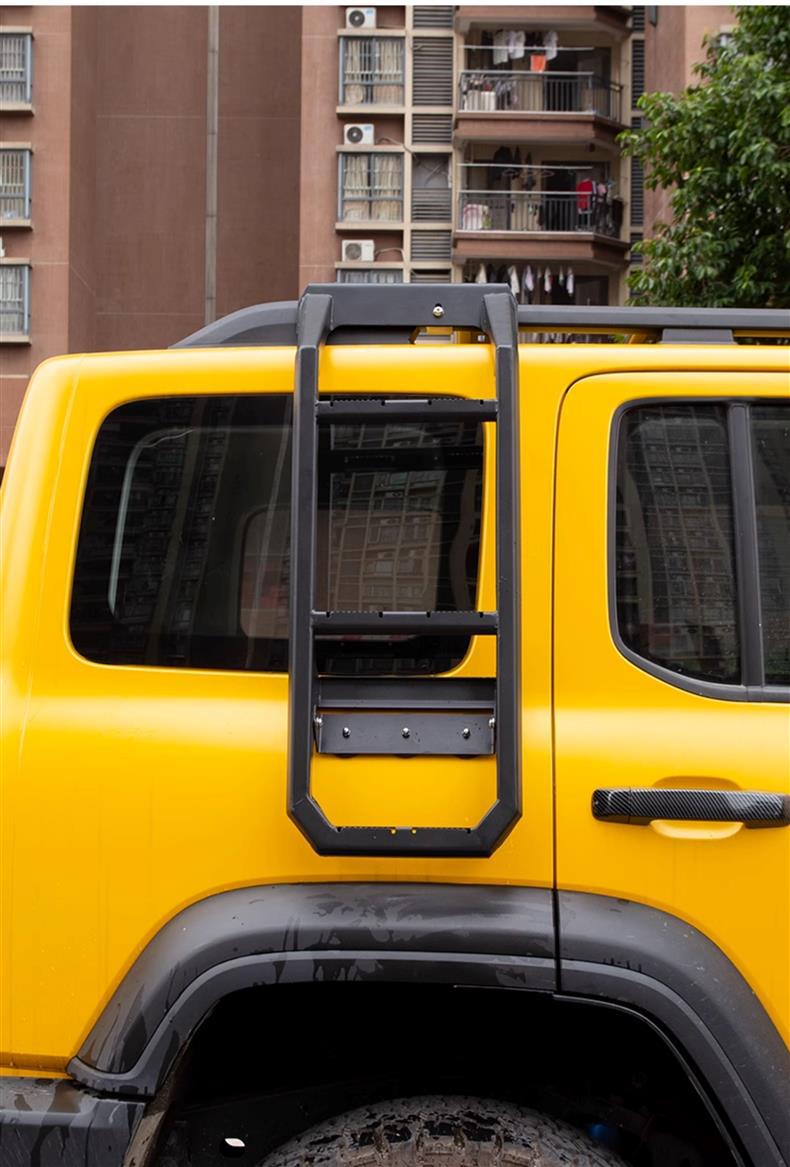 Tank 300 Roof Rack Modification Side Ladder Net Pocket Sunken Luggage Frame Side Tent Spare Tire Small Backpack