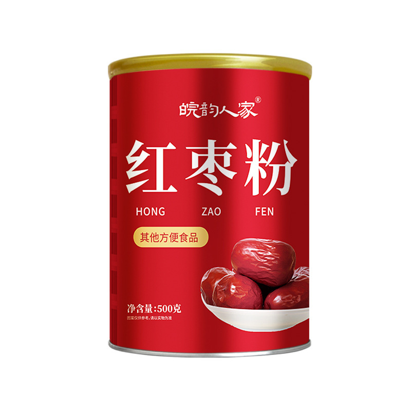 红枣粉500克/罐轻食代餐选用地道新疆大枣源头工厂一件代发低脂|undefined