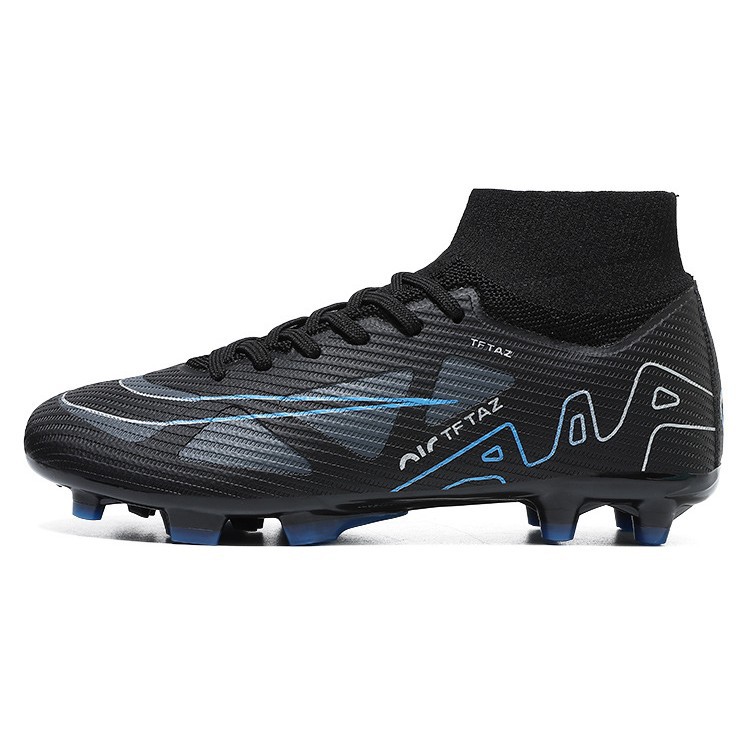 Nuevos zapatos de fútbol transfronterizos, botas de fútbol juveniles, zapatos de entrenamiento de entrenamiento de clavos para hombres y mujeres