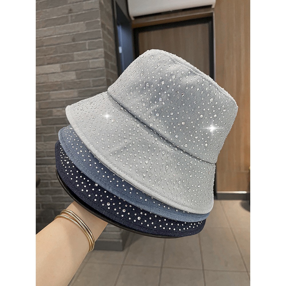 2026 vaquero lavado sombrero pescador mujer 2026 nuevo pequeño viento fragante con sombrero de perforación primavera y otoño moda año del caballo