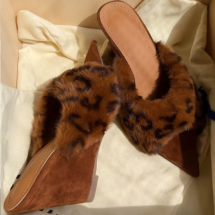 Suede universal demi-season fashionable trend slippers