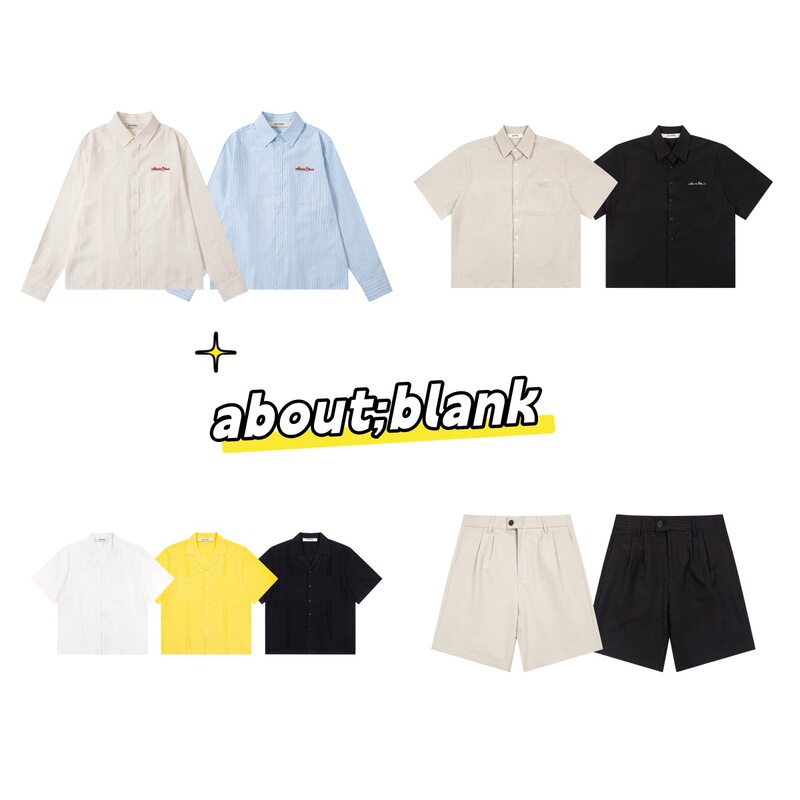 Trendy About;Blank Embroidered Letter Striped Shirt Minimalist Street Cut Versatile Pure Cotton Breathable Comfortable Trendy About;Blank Embroidered Letter Striped Shirt Minimalist Street Cut Versatile Pure Cotton Breathable Comfortable