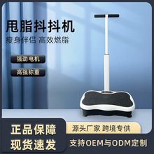 工厂跨境新款扶手甩脂机抖抖机塑身机锻炼大腿震动板按摩机批发