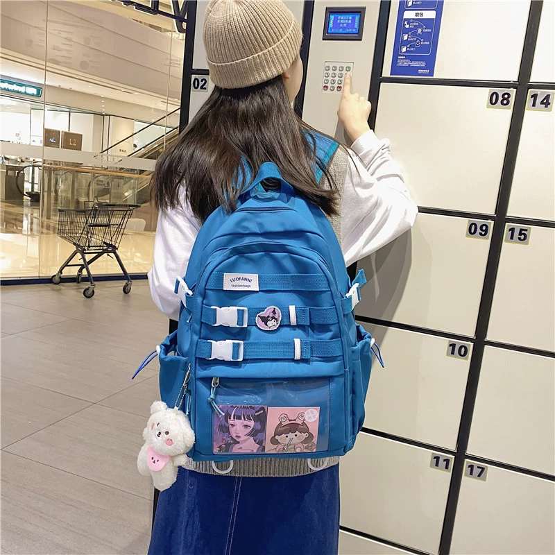 Tide, capacious school bag, backpack, 2022 collection, Korean style