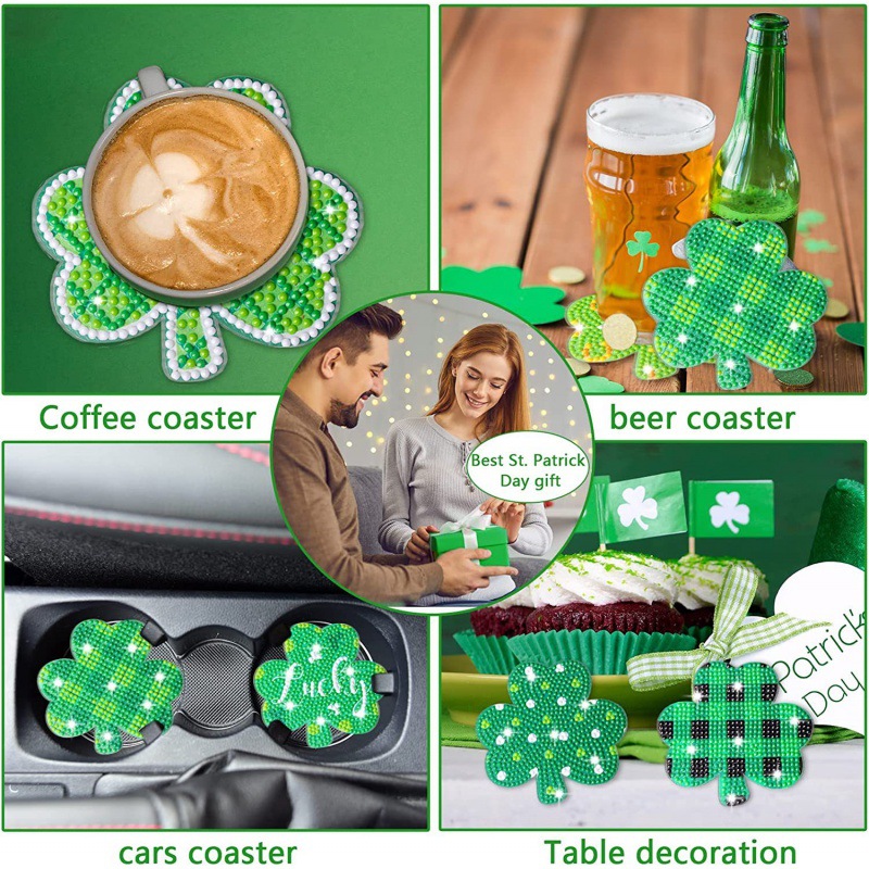 Ventas calientes nórdicas de pintura de diamantes vasos de girasol ramo 5Ddiy hecha a mano acrílico vasos de mampostería adhesiva creativa