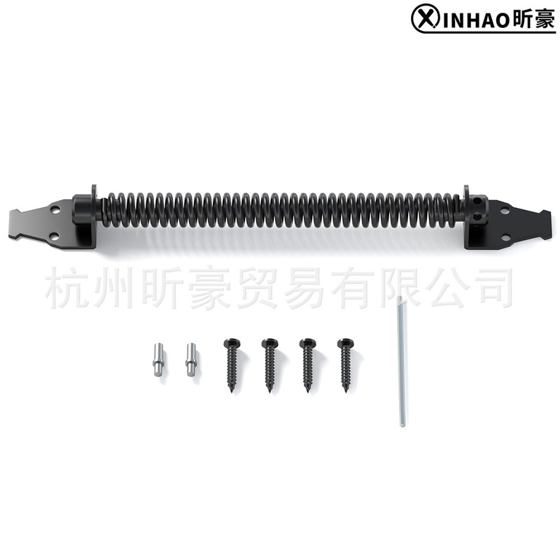 American-Style Spring Self-Closing Hinge for Fences, Spring Fence Gate Hinge, Garden Gate Fence Hinge, Factory Direct Sale