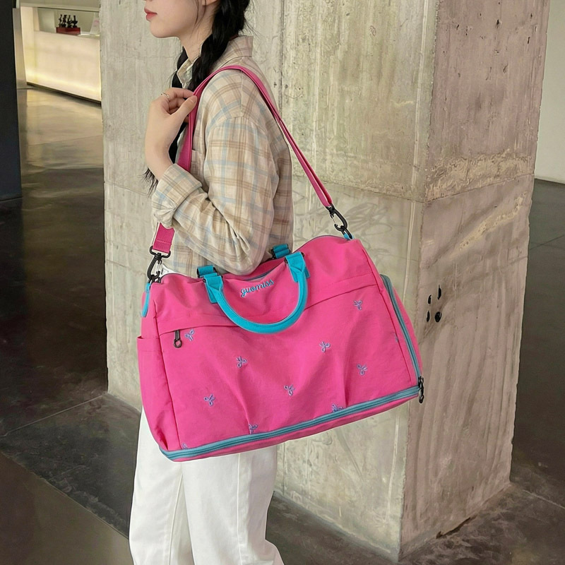 Large-Capacity Dry and Wet Separation Travel Bag, Expandable Short-Distance Luggage Bag, Cross-Border Fitness and Swimming Bag