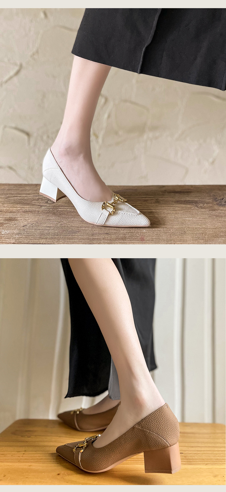Damen Pumps Mit Spitzer Kappe Und Absatz - Eleganter Schuh Für Damen_voghion.com