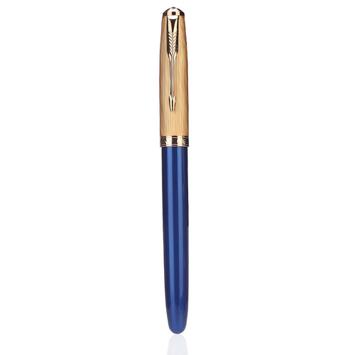 Jinhao 85 fountain pen metal nostalgic classic rotating pen cap writing practice calligraphy men and women business office ink bag ink pen